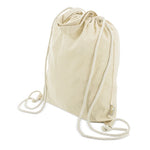 BOLSA MOCHILA DE ALGODÓN RECICLADO "AGRA" - 10073-CR