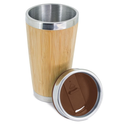 VASO TERMO BAMBU DOBLE CAPA 500ML "CUE" - 10079