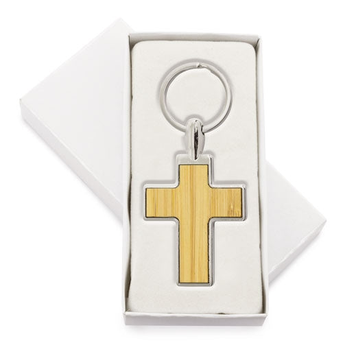 LLAVERO DE BAMBÚ "SANT" - 10423