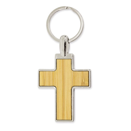 LLAVERO DE BAMBÚ "SANT" - 10423