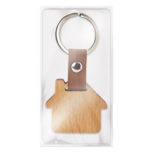 LLAVERO DE MADERA "HAUS" - 10537