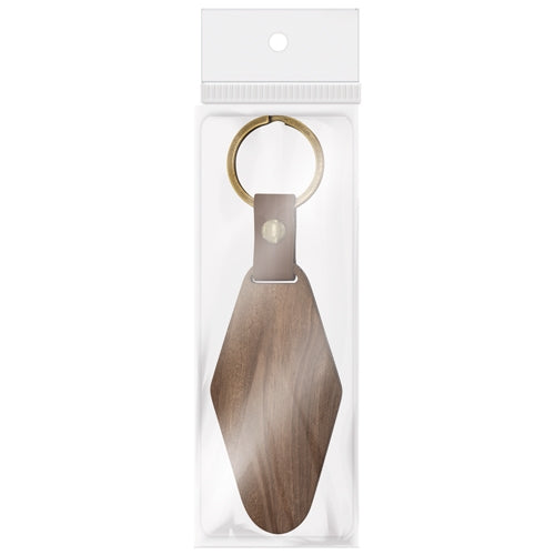 LLAVERO DE MADERA ROMBO"SAMOA" - 10742