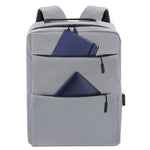 MOCHILA PORTAORDENADOR SOFT-TOUCH"DAVIS PU" - 10785-GR