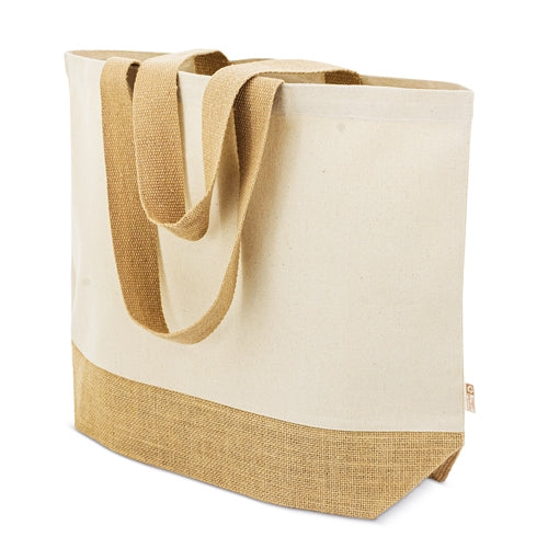 BOLSA DE ALGODÓN Y YUTE "MISHA" - 10786