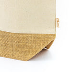 BOLSA DE ALGODÓN Y YUTE "MISHA" - 10786