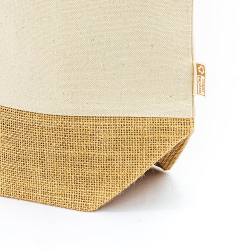 BOLSA DE ALGODÓN Y YUTE "MISHA" - 10786