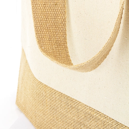 BOLSA DE ALGODÓN Y YUTE "MISHA" - 10786