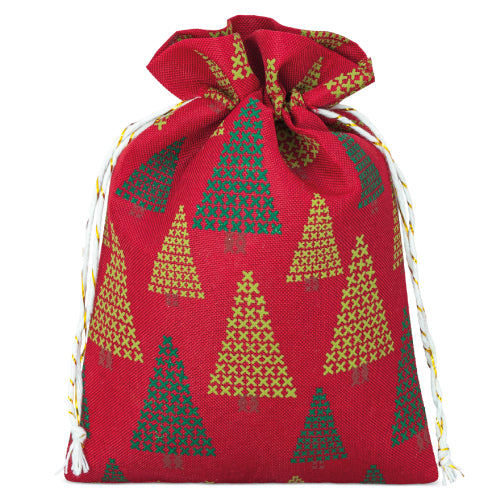 BOLSA REGALO NAVIDEÑA 13,5*18 CM "SHERWOOD" - 10904