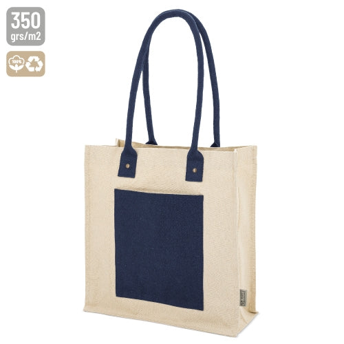 BOLSA DE ALGODÓN CANVAS RECICLADO "SURAT" - 10993-MA