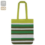 BOLSA RAYAS DE ALGODÓN RECICLADO "TRINITY" - 11024-VE