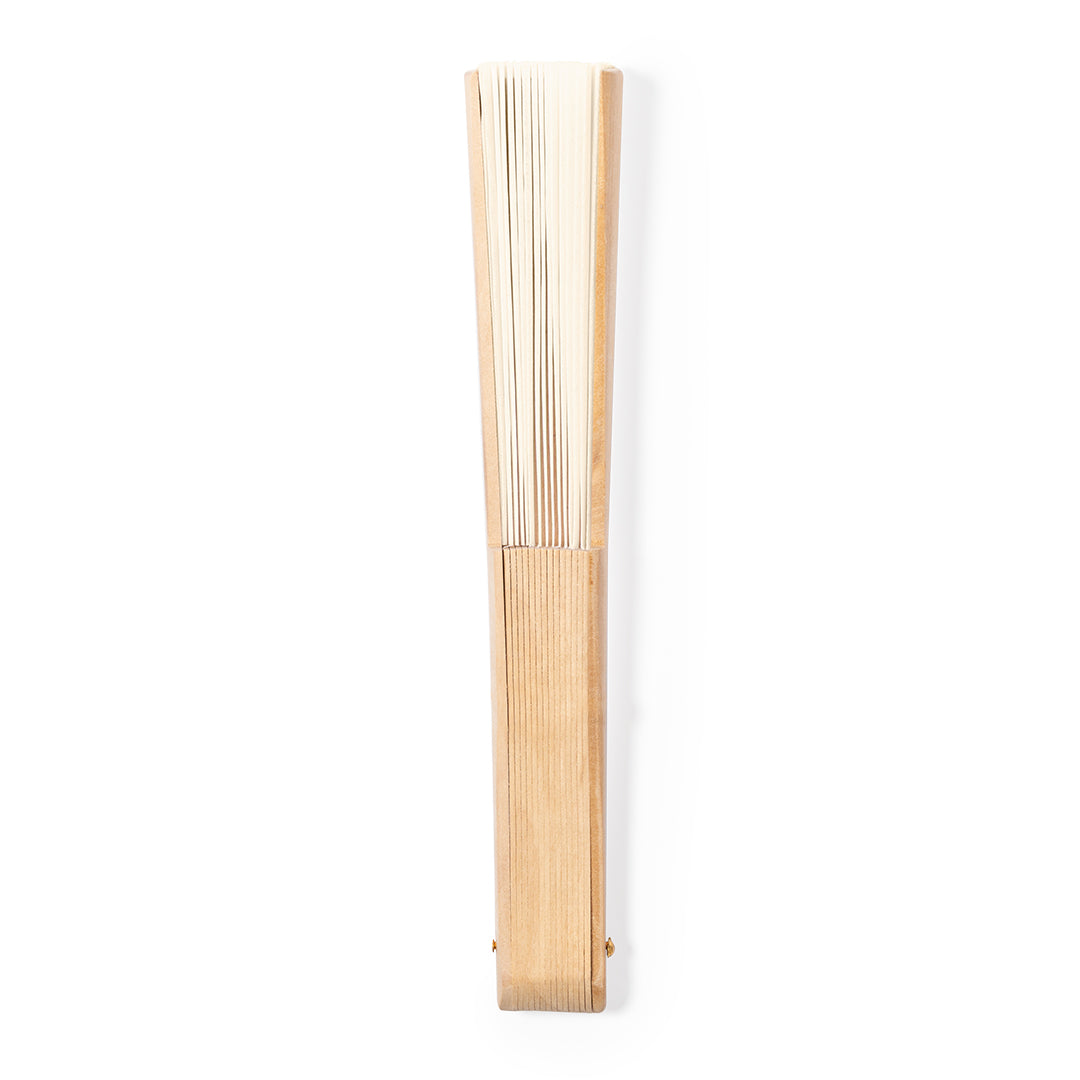 Abanico Varillas Madera Sayiri