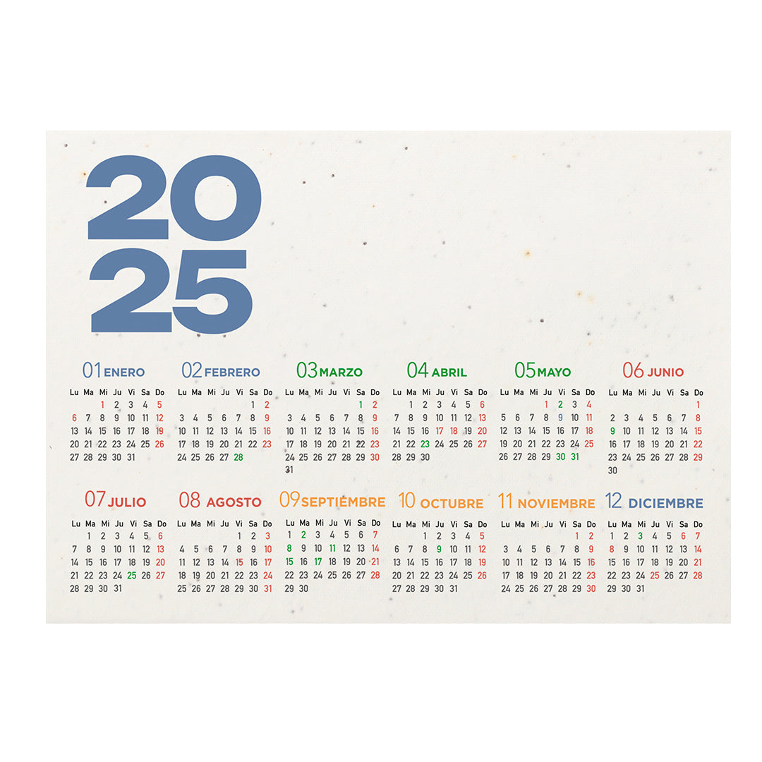 Calendario Sobremesa Semilla Koryo