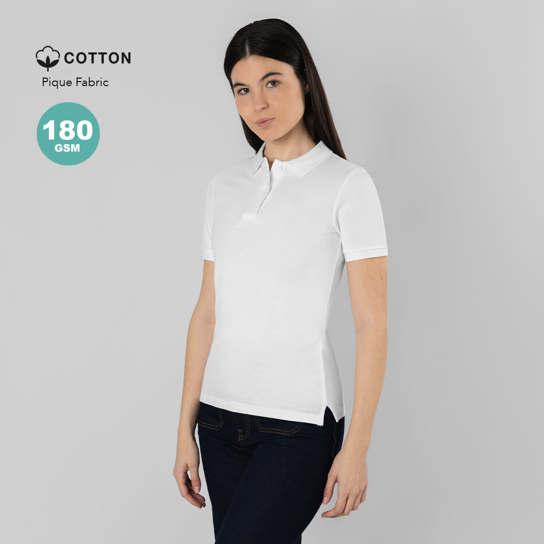 Polo Mujer Blanco Charles