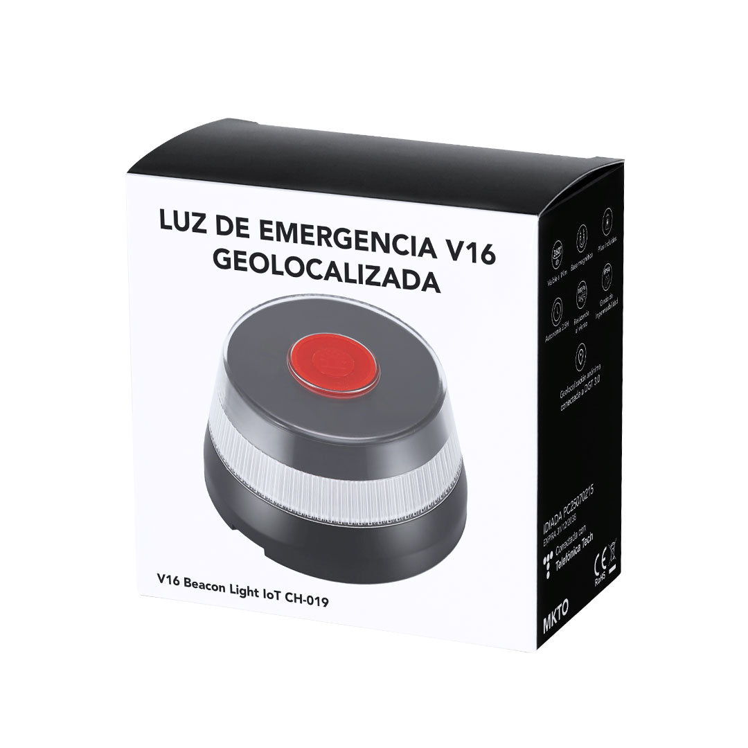 Luz Emergencia V16 Geolocalizada Pylon