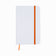 Blanco/naranja