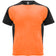 Naranja fluor/negro