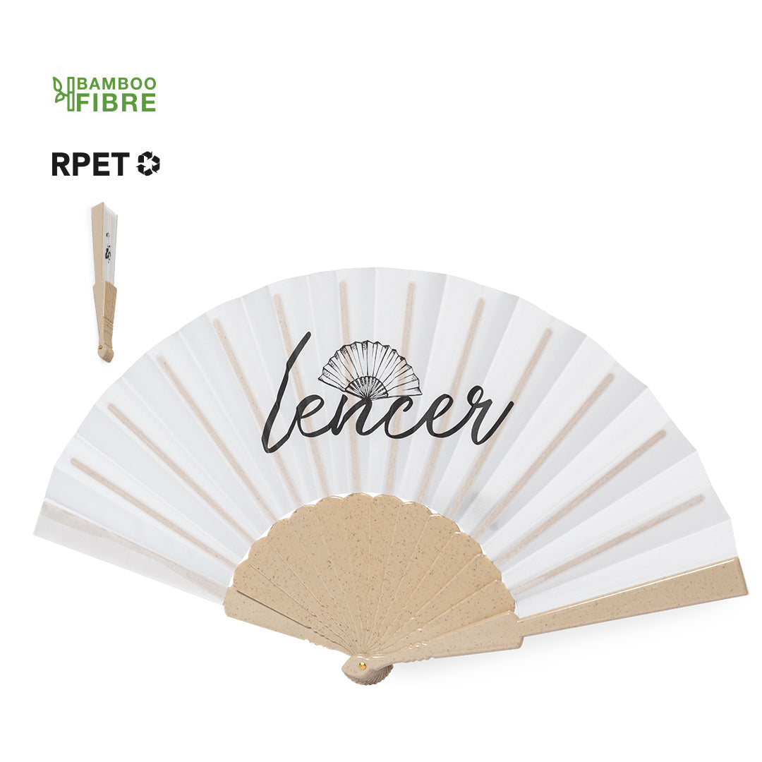 Abanico Varillas Bambú Lencer