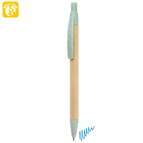 BOLIGRAFO FIBRA DE TRIGO "ECOBIO" - A-235-AZ