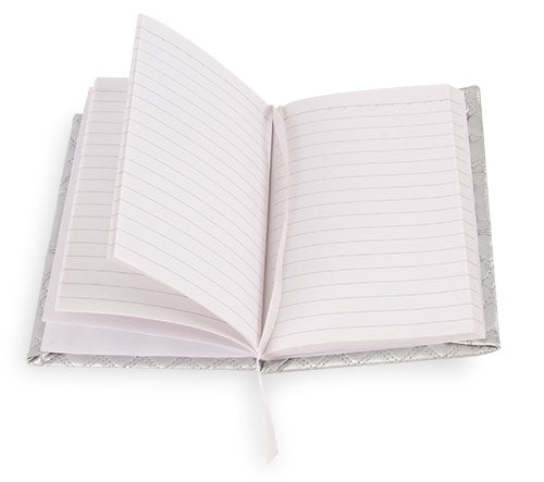 NOTEBOOK CORAZON PLATA - C-080-PT