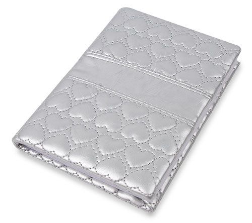 NOTEBOOK CORAZON PLATA - C-080-PT
