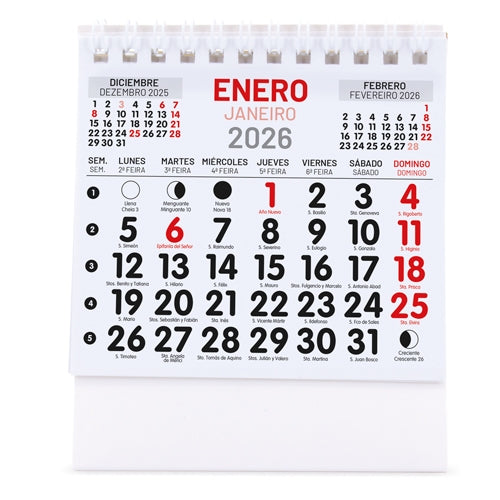 CALENDARIO SOBREMESA "ELKIN" - E-003