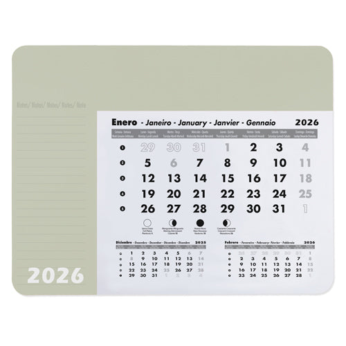 ALFOMBRILLA CALENDARIO - E-004-PT