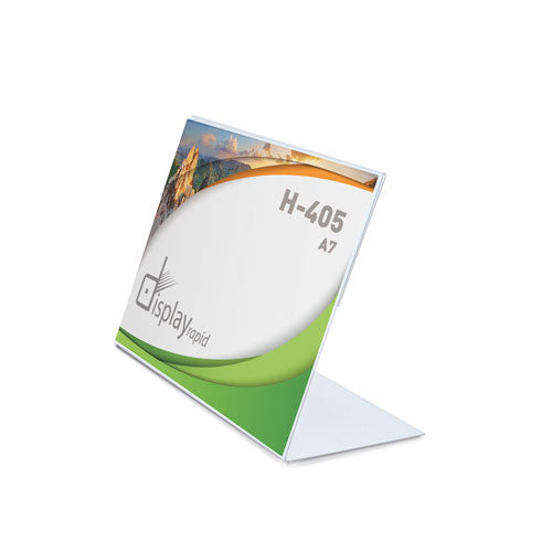 PORTAGRAFICA PVC HORIZONTAL A7 "MENZI" - H-405