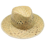 SOMBRERO PAJA VERDE CINTA INTERIOR "PAULO" - N-061