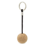 LLAVERO CORCHO CON BOLA TRIDIMENSIONAL "LAUPIN" - P-014