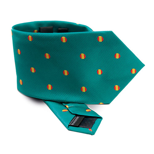 CORBATA MICROFIBRA SPAIN FLAG VE - PD-33