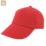 GORRA 100% ALGODÓN VELCRO "NAVIA" - T-100-RO