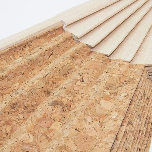 ABANICO CORCHO "NATUR" - T-236