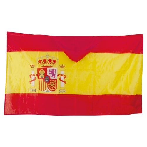 PONCHO BANDERA ESPAÑOLA "FESTEJO" - T-37