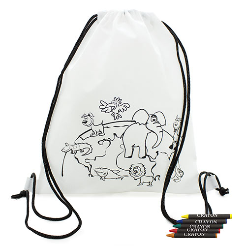 MOCHILA INFANTIL NW CON CERAS "ZOO" - T-416