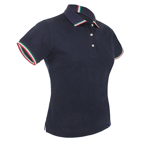 POLO BANDERA SEÑORA "PATRIOS" ITALIA - T-678-S-MA