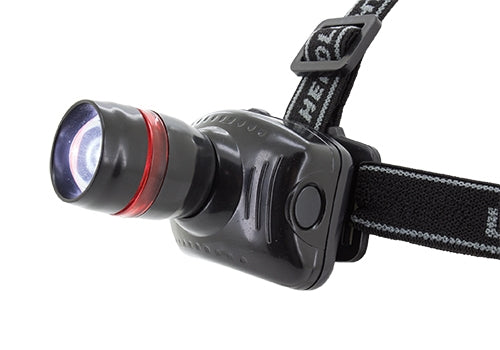 LINTERNA FRONTAL ZOOM 4 FUNCIONES - Z-304-N