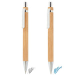 SET BOLIGRAFO Y PORTAMINAS BAMBÚ "BOMBAT" - Z-4104