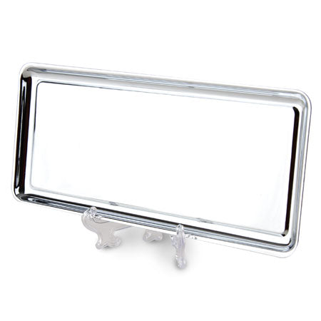 BANDEJA CROMADA RECTANGULAR "ARRAS" - Z-476