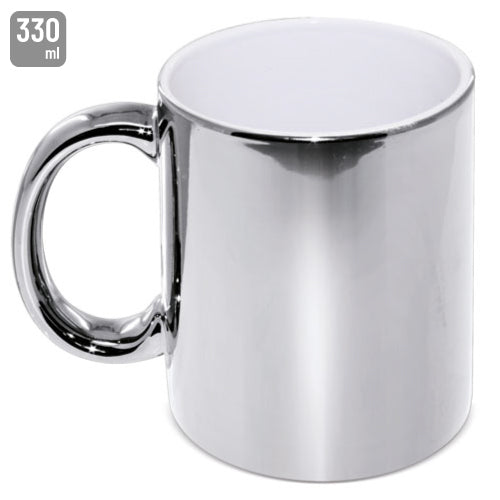 MUG CERAMICA METALIZADA MULTICOLOR "SYBAL" - Z-603-PT