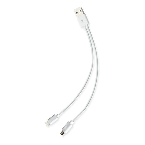 CARGADOR CONEXION MICRO USBREON BLANCO - Z-958-BL