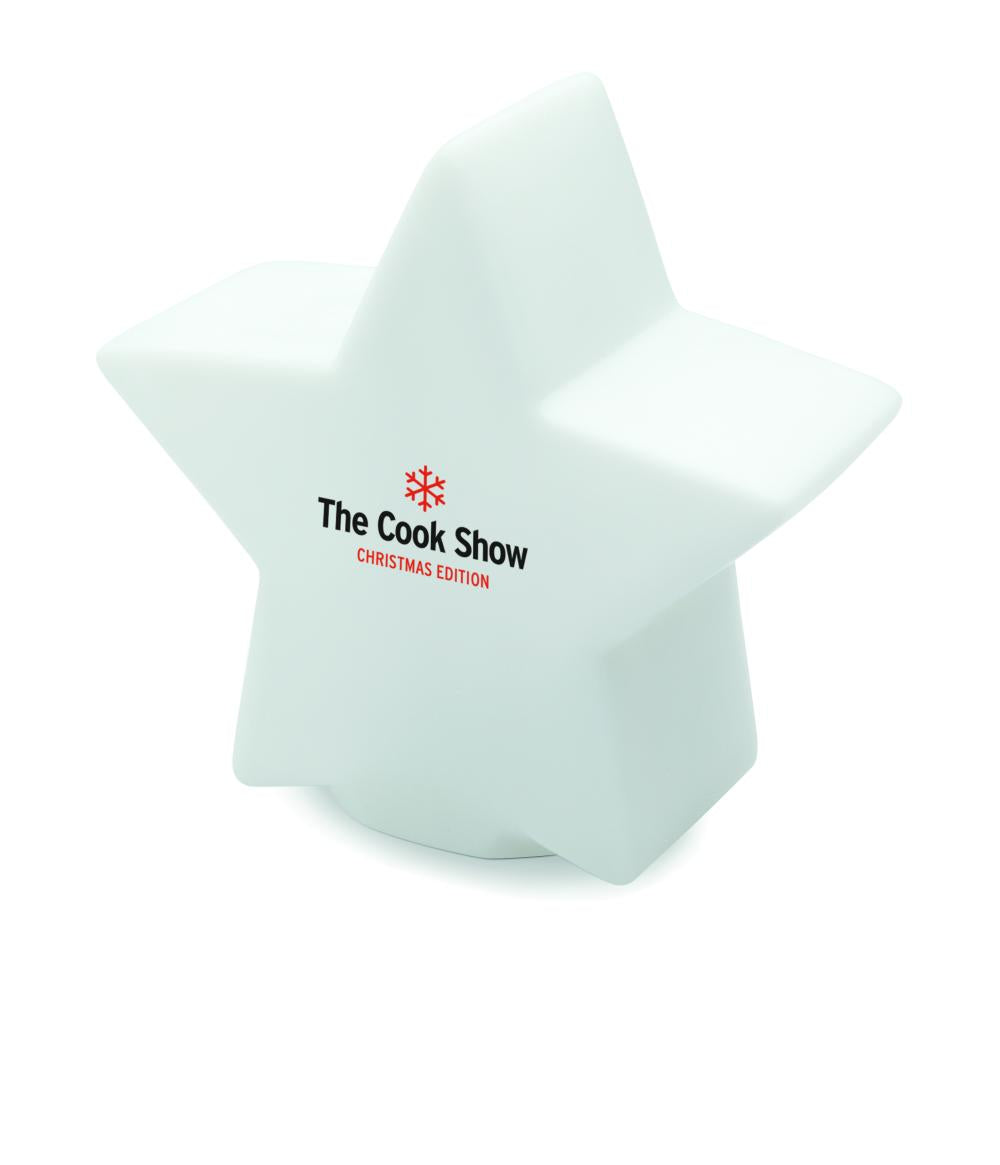 Estrella con luz cambiante