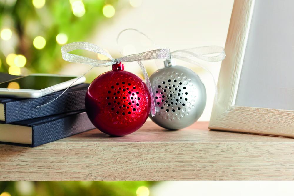Altavoz bola de Navidad