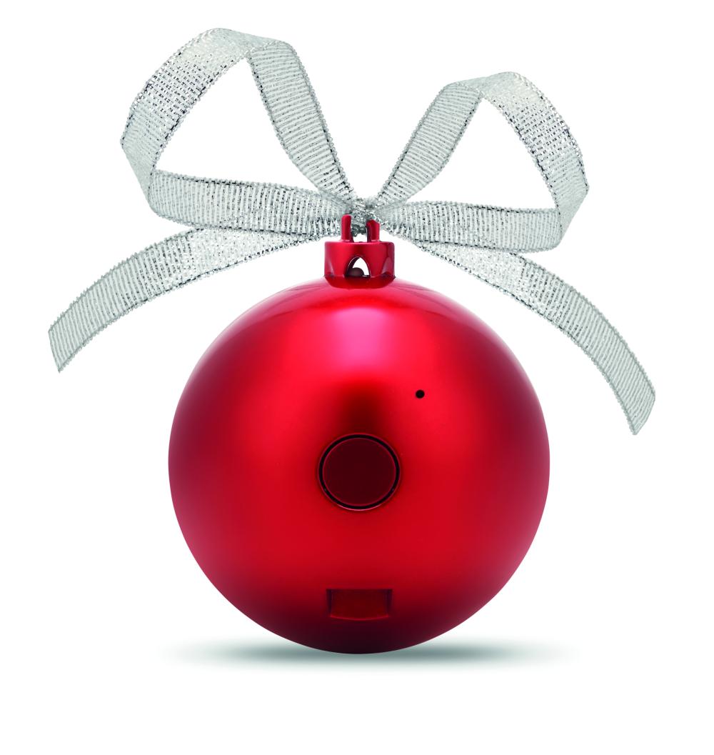 Altavoz bola de Navidad