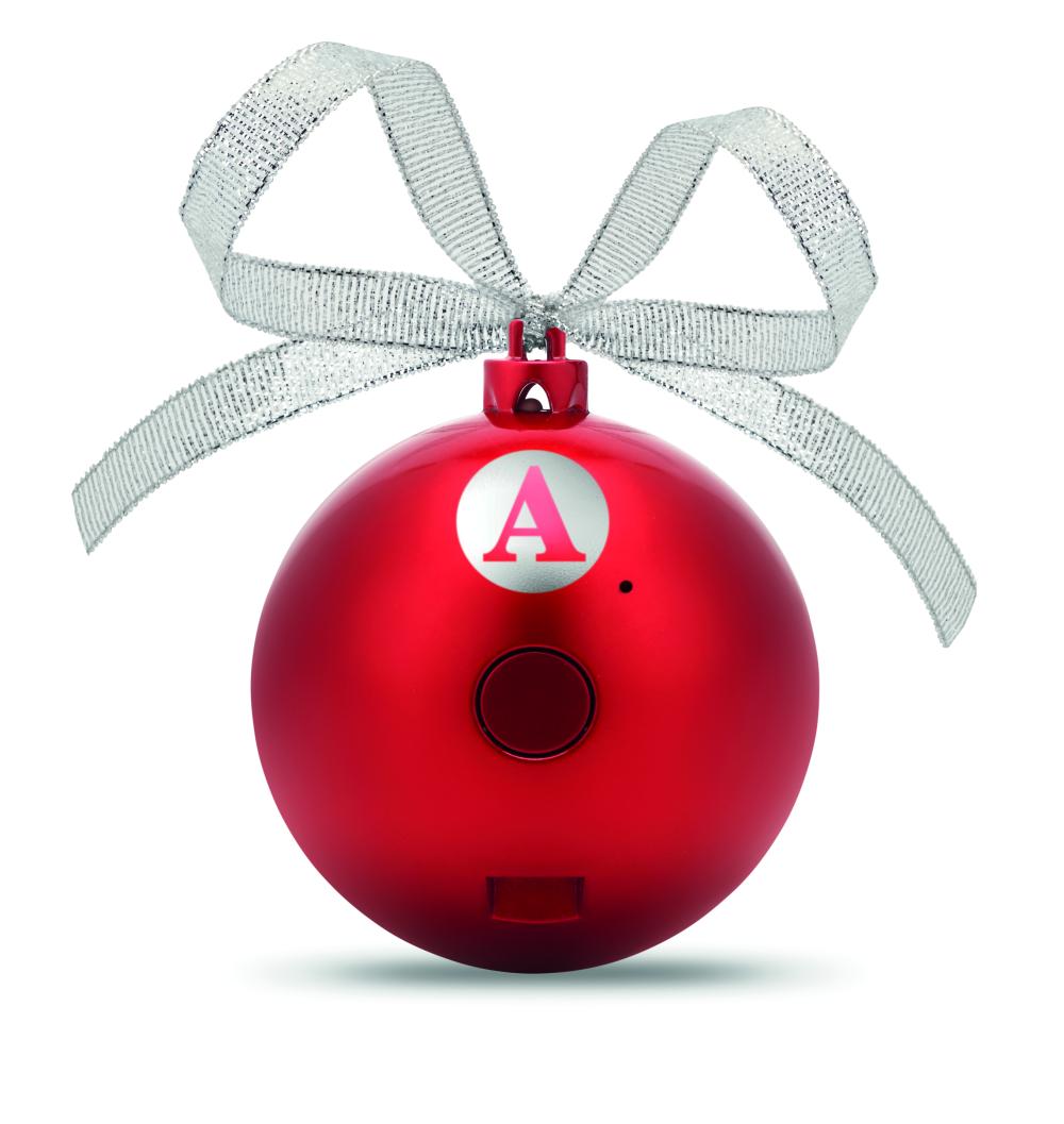 Altavoz bola de Navidad