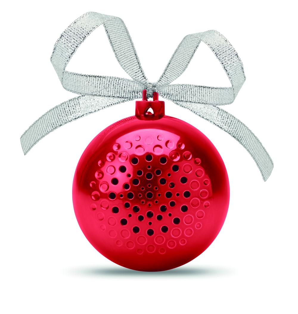 Altavoz bola de Navidad