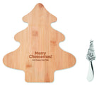 Set cuchillo y tabla de bambú
