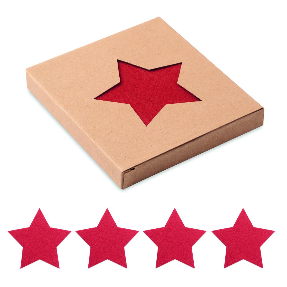 Juego de posavasos