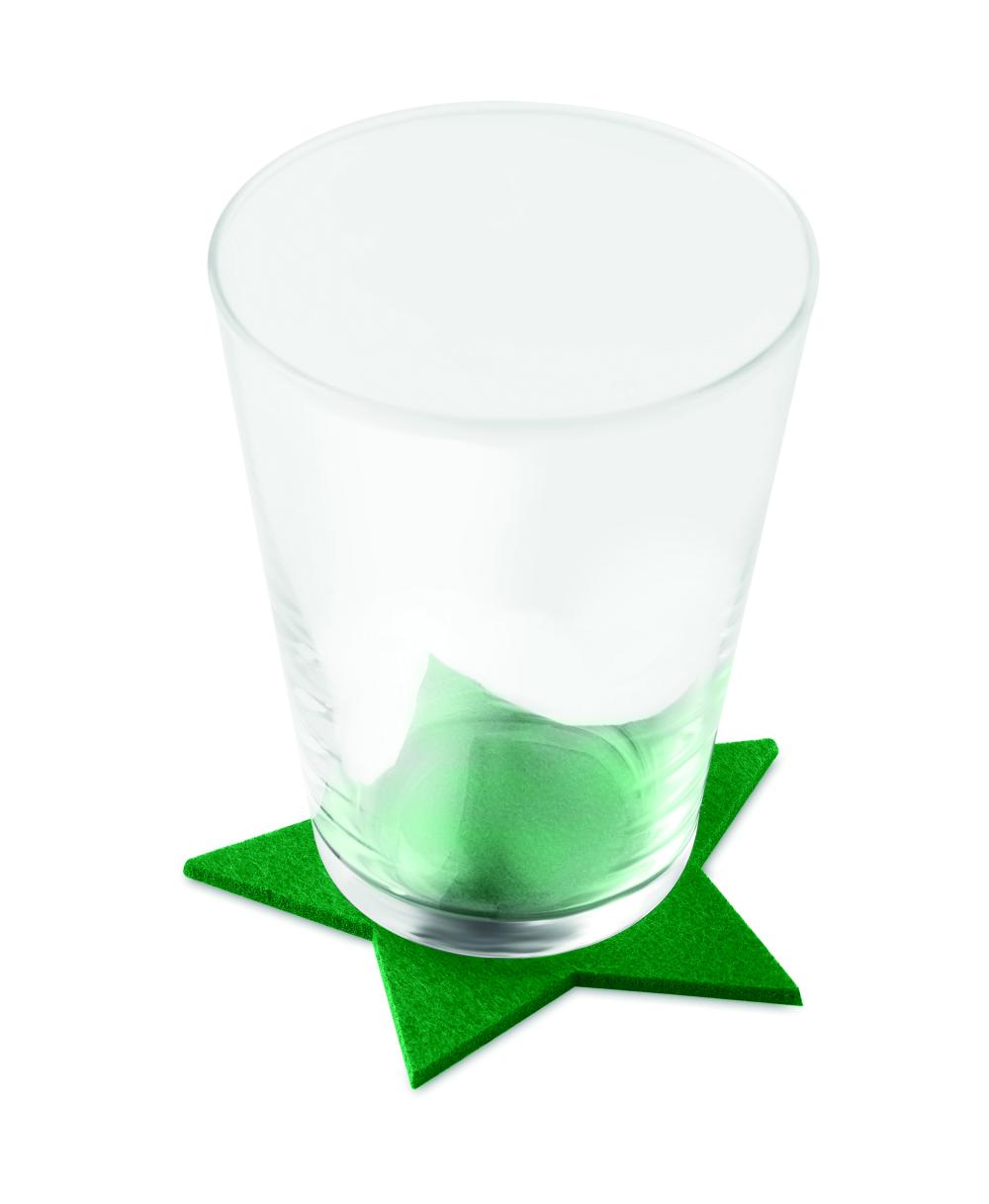Juego de posavasos
