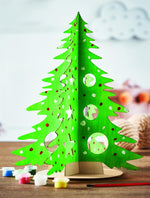 Árbol de Navidad de madera DIY
