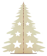 Árbol de Navidad de madera DIY